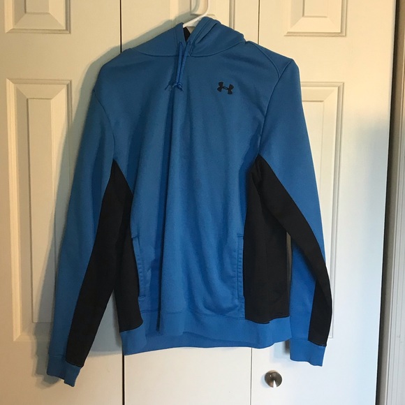 Thick Blue Under Armor Sweatshirt - Picture 1 of 2